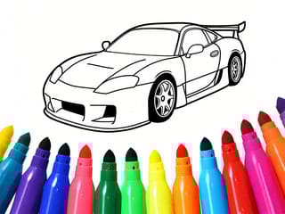Cars Coloring Game