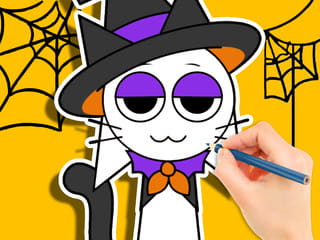 Coloring Book: Incredibox Sprunki Halloween