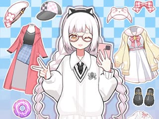 Cute Anime Girl Dress Up