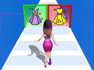 Girl Run Beauty 3D