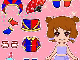 Lovely Doll Dress Up Game
