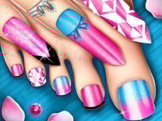 Royal Theme Nail Art Diy