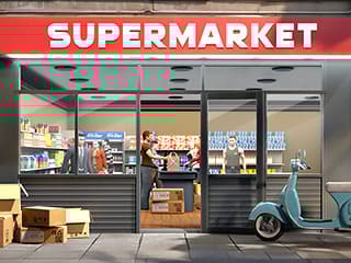 Supermarket Manager Simulator
